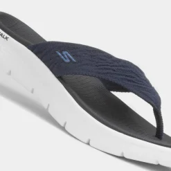Skechers Go Walk Flex Splendour Womens Navy Sandal