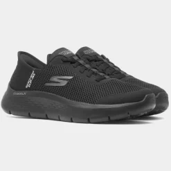 Skechers Go Walk Slip Ins Womens Black Trainer