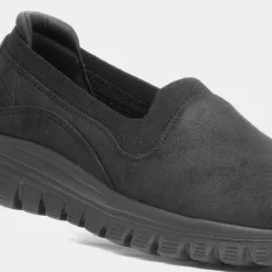 Skechers Graceful Womens Black Casual Shoe