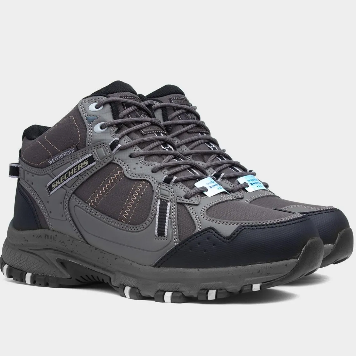 Skechers Hillcrest Mens Brown Walking Boot