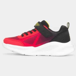 Skechers Meteor Kids Red Light Up Trainer