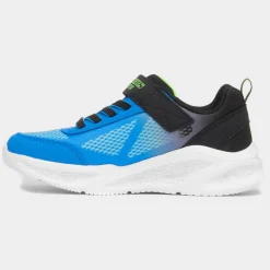Skechers Meteor Krendox Kids Blue Light-Up Trainer