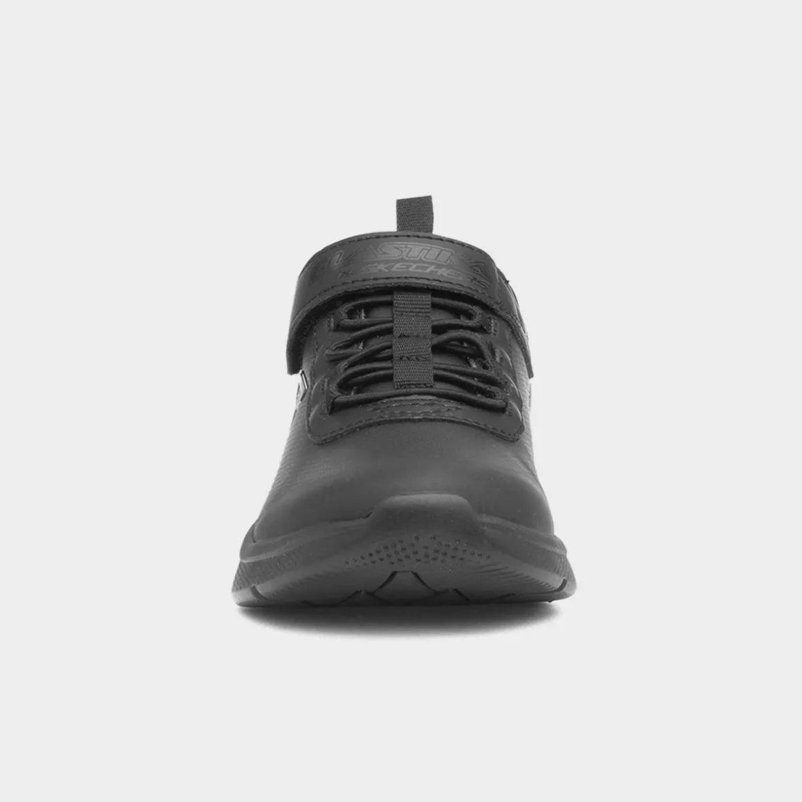 Skechers Microspec Classroom Kids Black Trainer