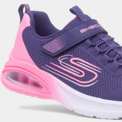 Skechers Microspec Max Advance Kids Purple Trainer