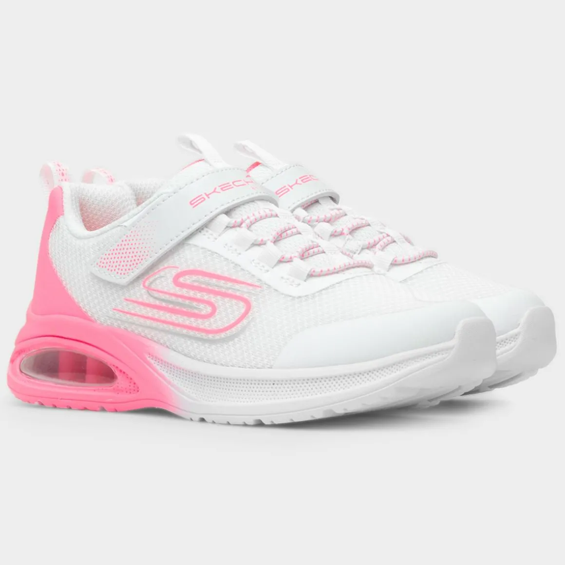Skechers Microspec Max Kids White Trainer