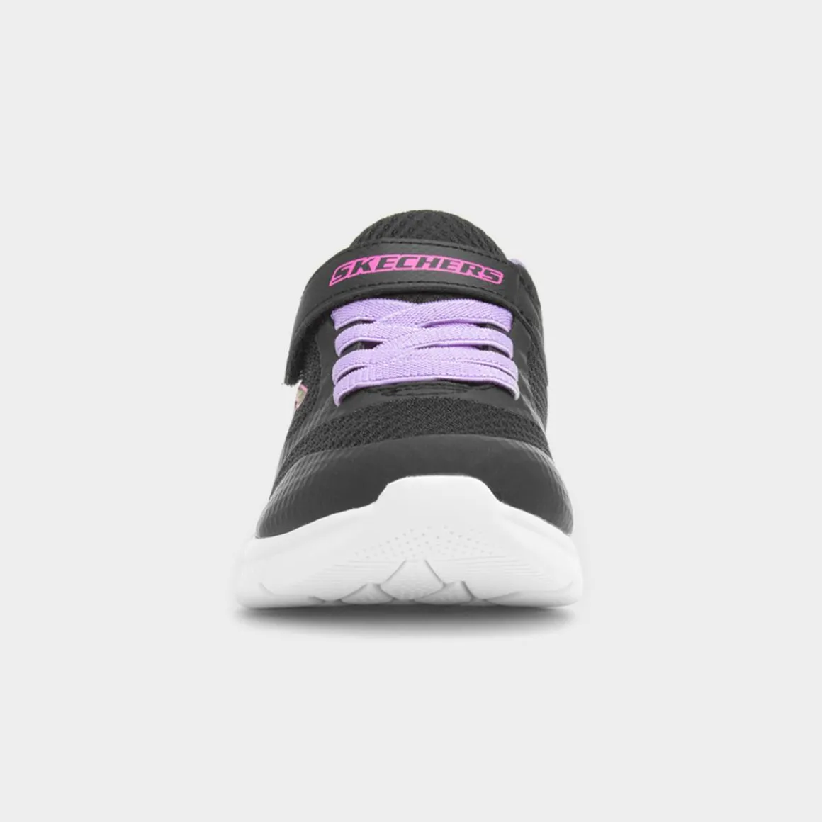 Skechers Microspec Max Kids Black Trainer