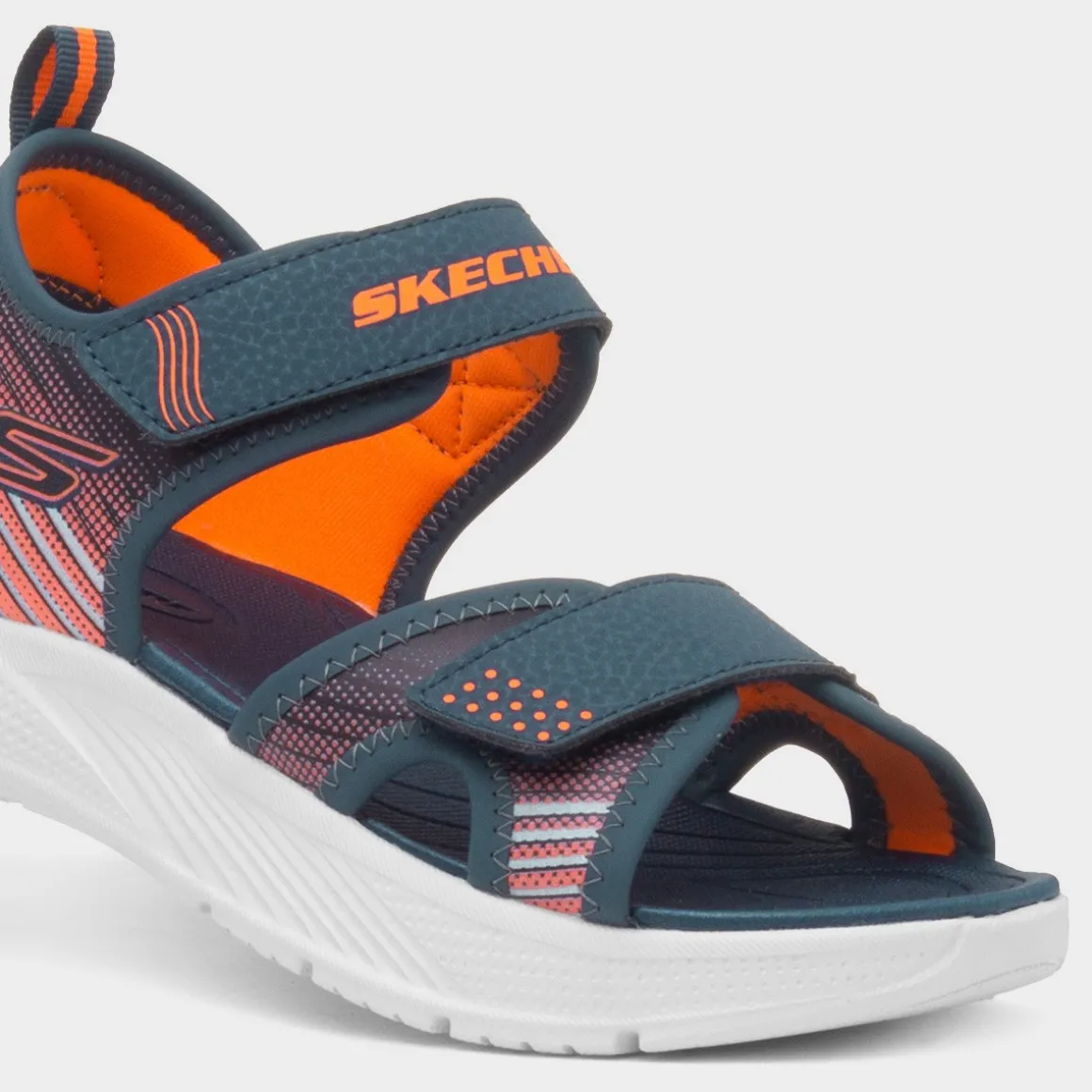 Skechers Microspec Splash Kids Navy Sandal