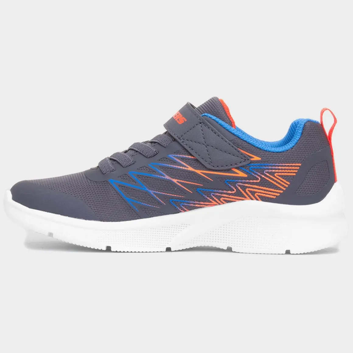 Skechers Microspec Texlor Kids Grey Trainer