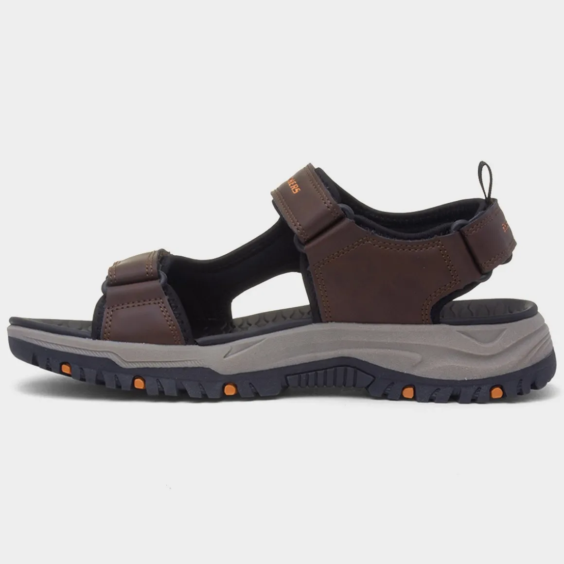 Skechers Prewitt Rigdon Mens Brown Vegan Sandal
