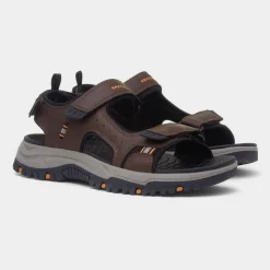 Skechers Prewitt Rigdon Mens Brown Vegan Sandal