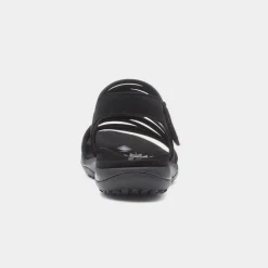 Skechers Reggae Slim Womens Black Strappy Sandal