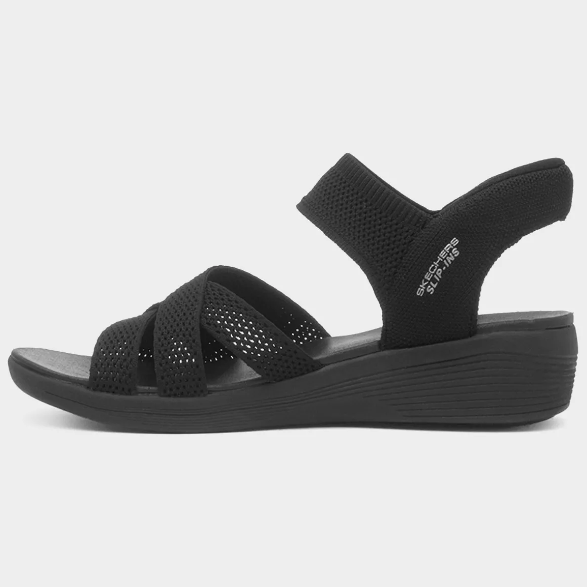 Skechers Slip Ins Arya Womens Black Sandal
