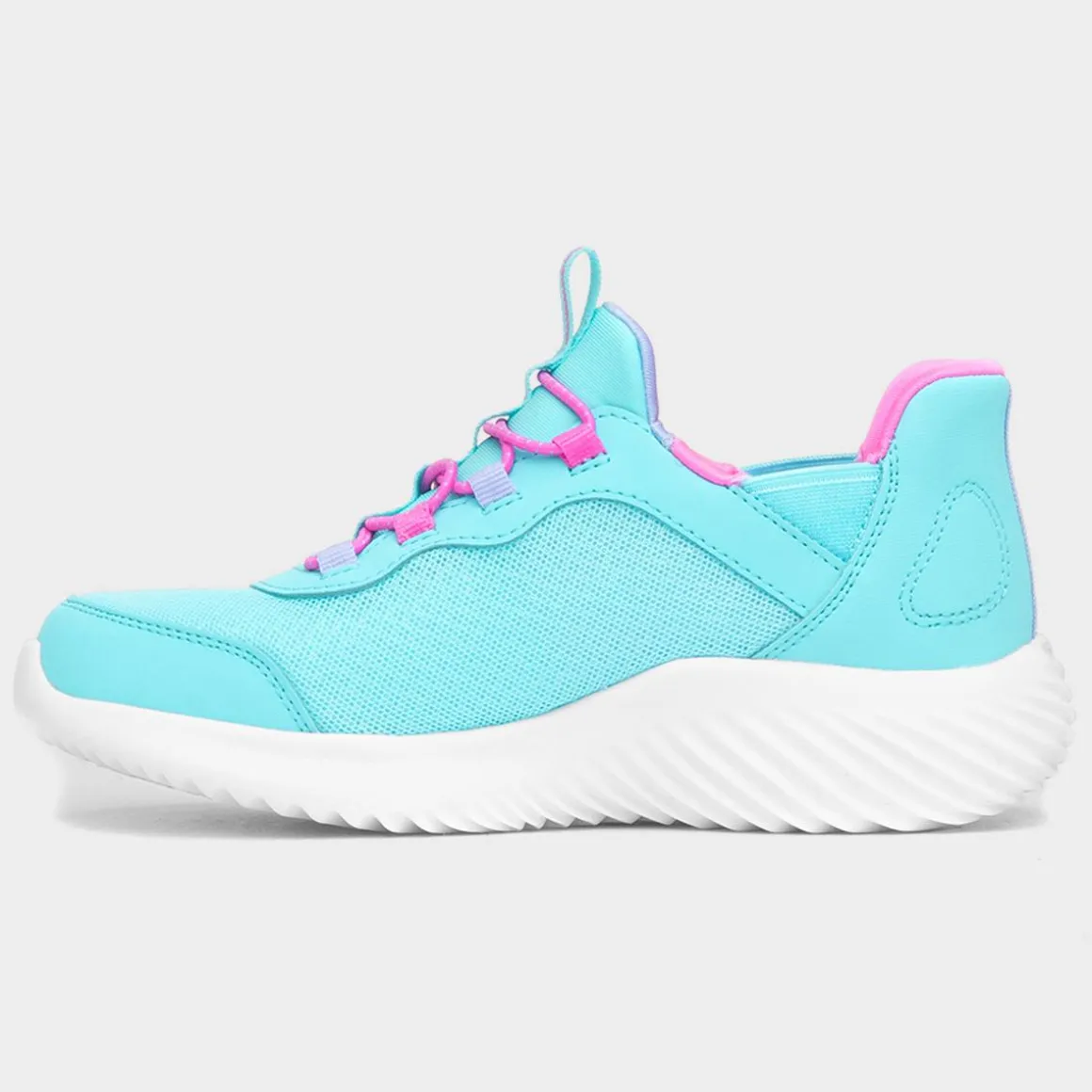 Skechers Slip Ins Bounder Kids Blue Trainer