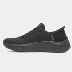 Skechers Slip Ins Go Walk Womens Black Trainer