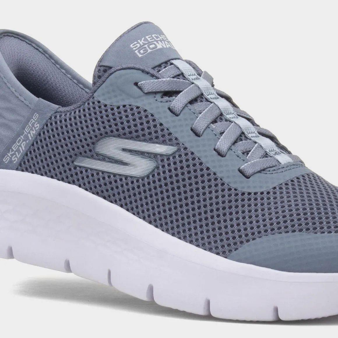 Skechers Slip Ins Go Walk Womens Blue Trainer
