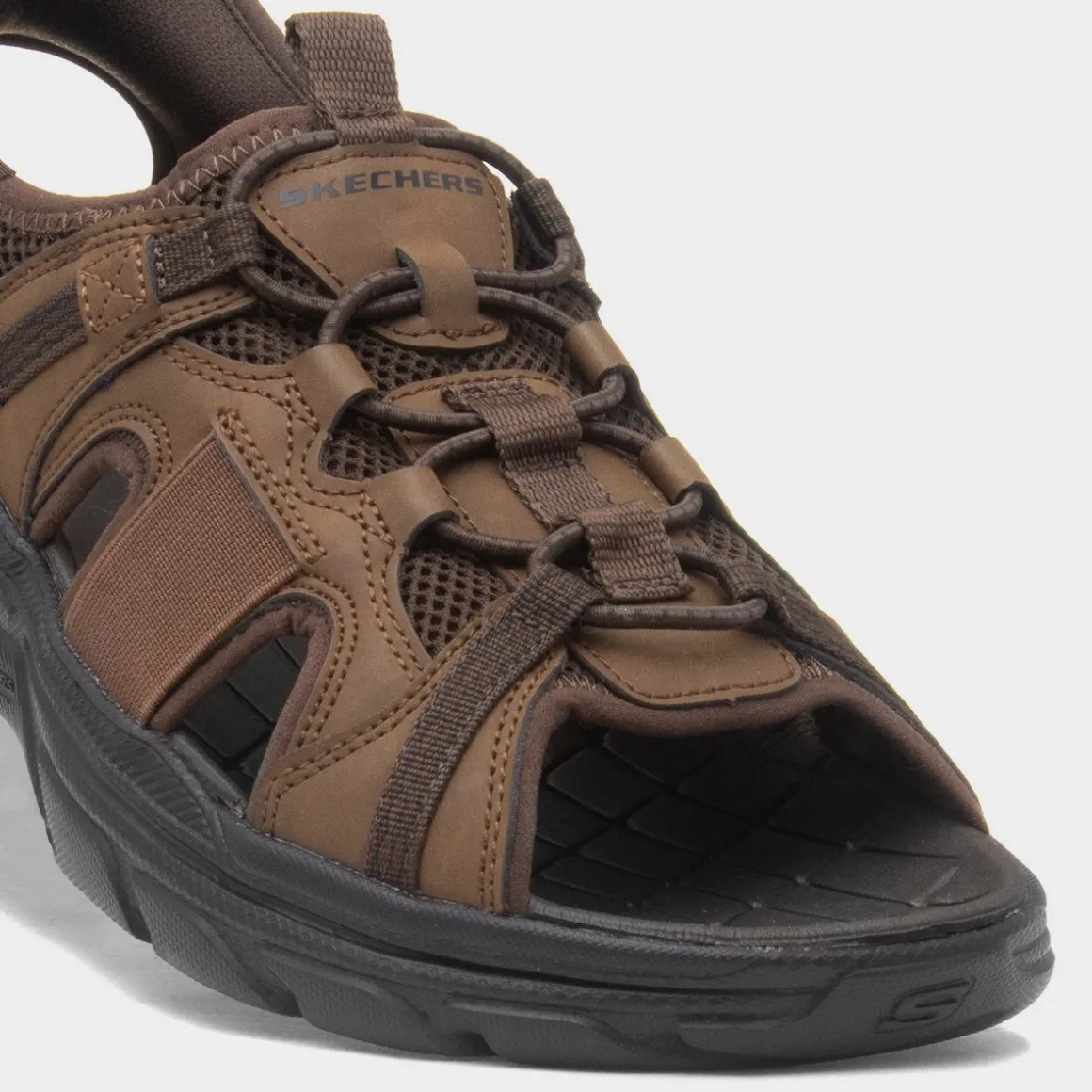 Skechers Slip Ins Revolted Mens Brown Sandal