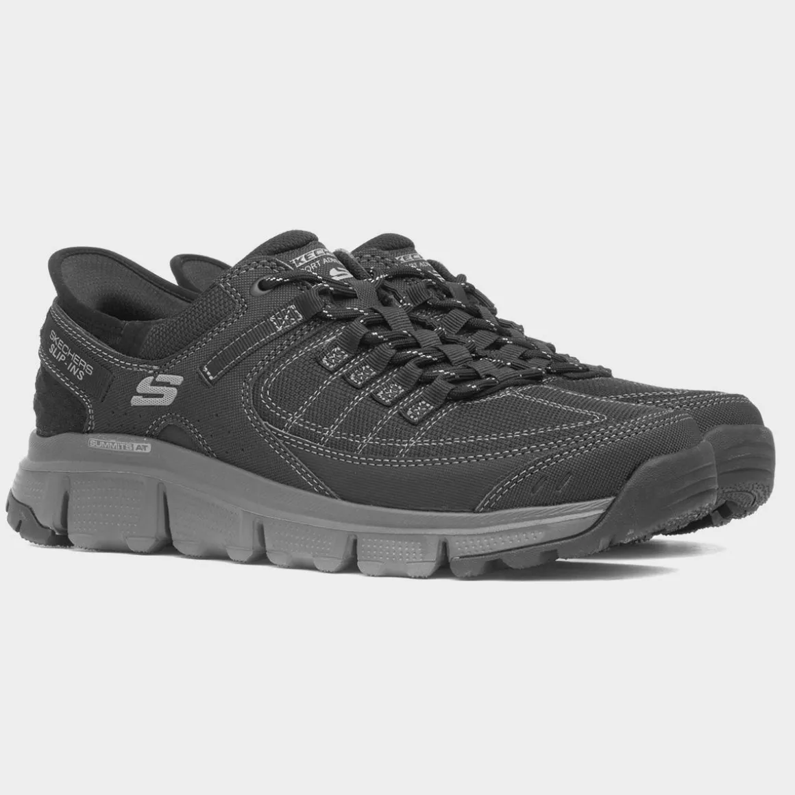 Skechers Slip Ins Summits Mens Black Trainer