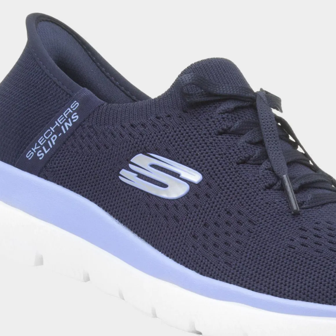 Skechers Slip Ins Summits Womens Navy Trainer