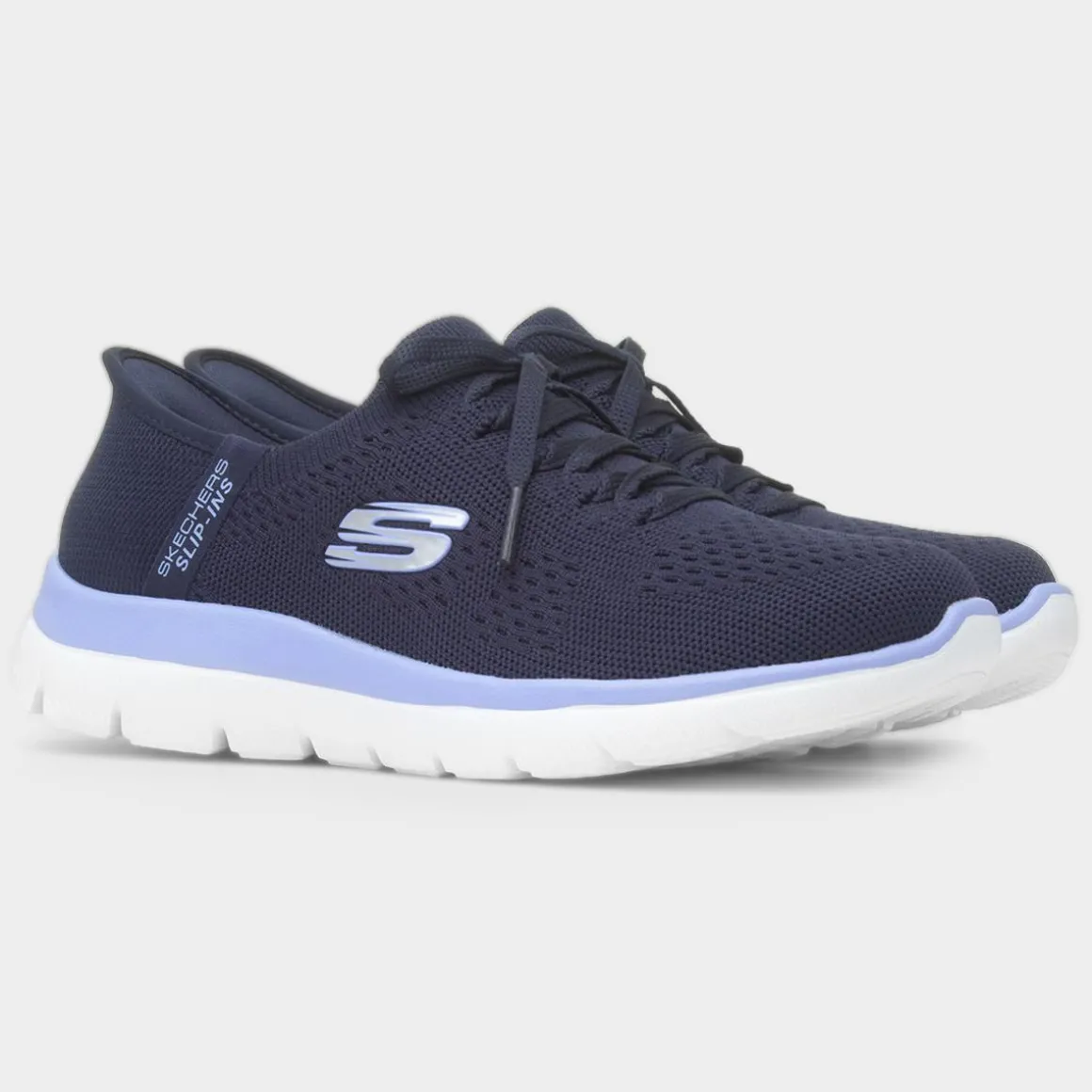 Skechers Slip Ins Summits Womens Navy Trainer