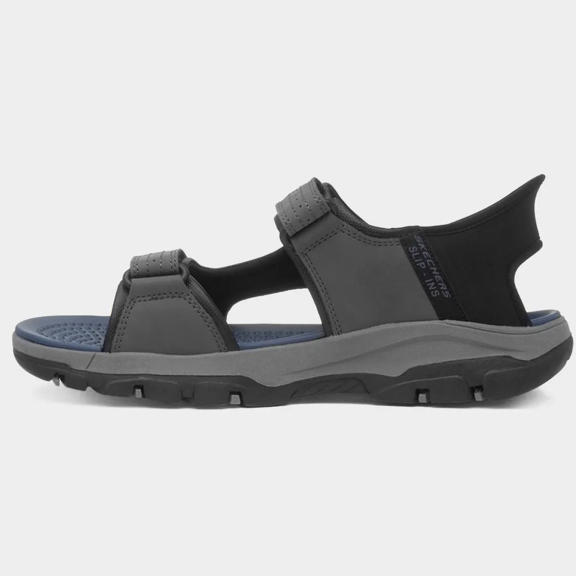 Skechers Slip Ins Tresmen Reece Mens Grey Sandal