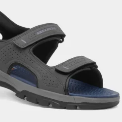 Skechers Slip Ins Tresmen Reece Mens Grey Sandal