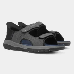 Skechers Slip Ins Tresmen Reece Mens Grey Sandal