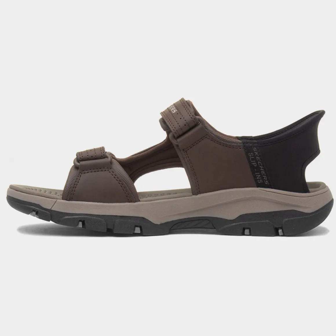 Skechers Slip Ins Tresmen Reece Mens Brown Sandal