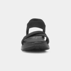 Skechers Slip Ins Ultra Flex Womens Black Sandal