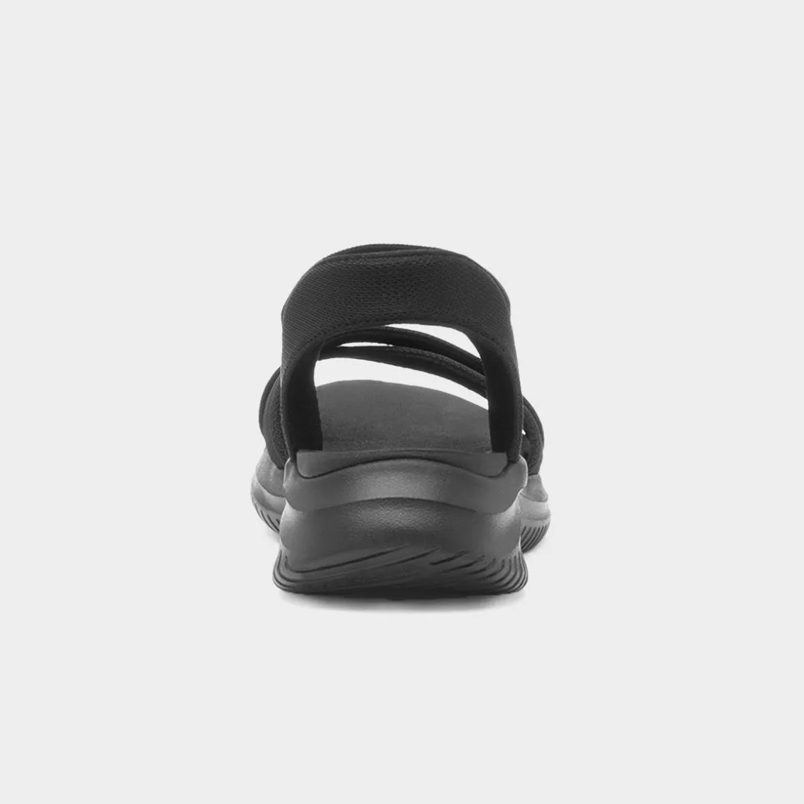Skechers Slip Ins Ultra Flex Womens Black Sandal