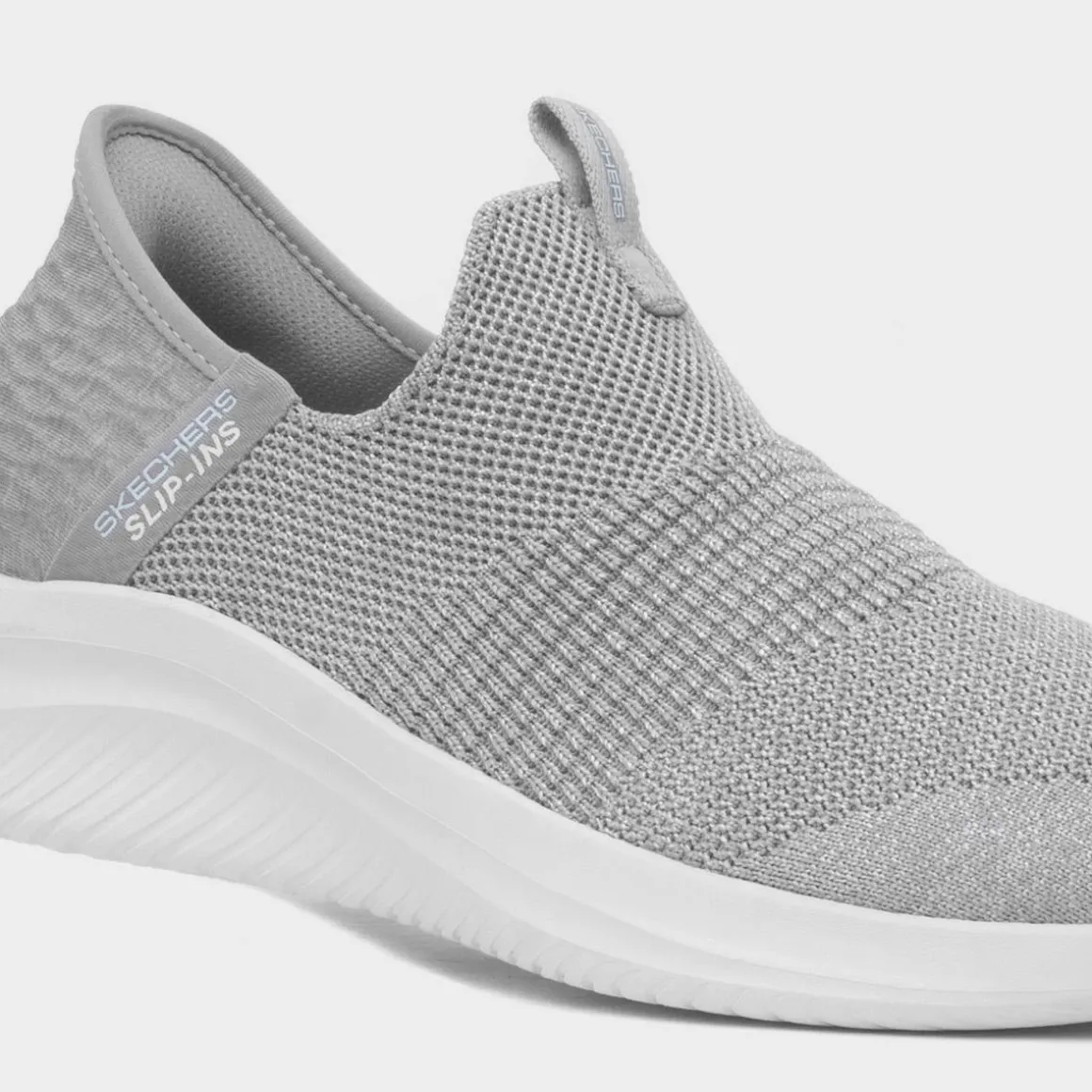 Skechers Slip Ins Ultra Flex Womens Grey Trainer