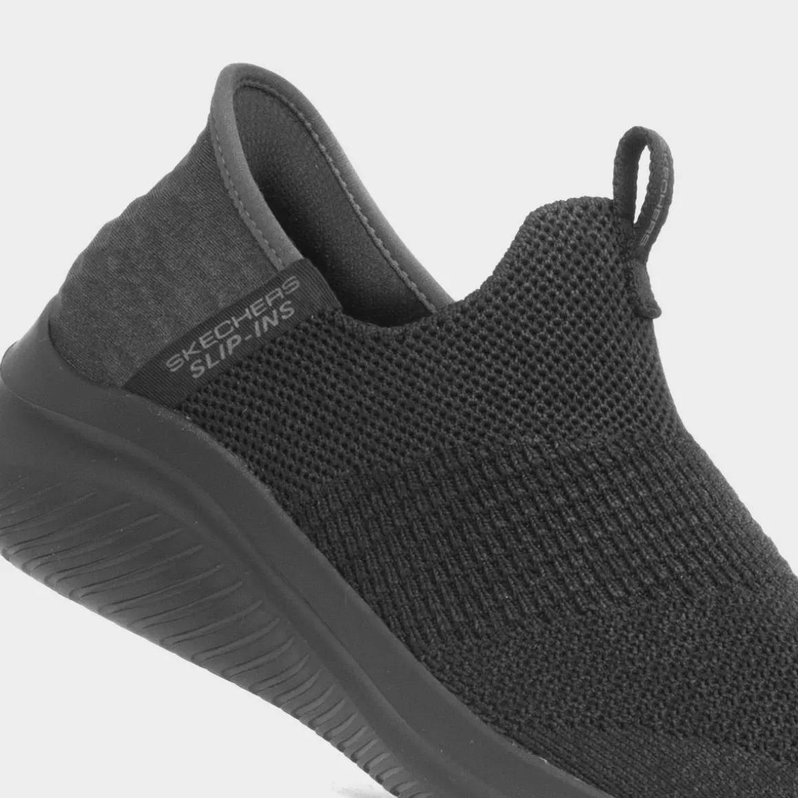 Skechers Slip Ins Ultra Flex Womens Black Trainer