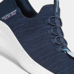 Skechers Slip Ins Womens Navy Trainer