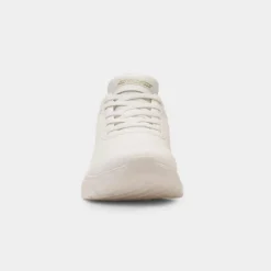 Skechers Slip Ins Womens Off White Vegan Trainer