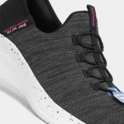 Skechers Slip Ins Womens Black Trainer
