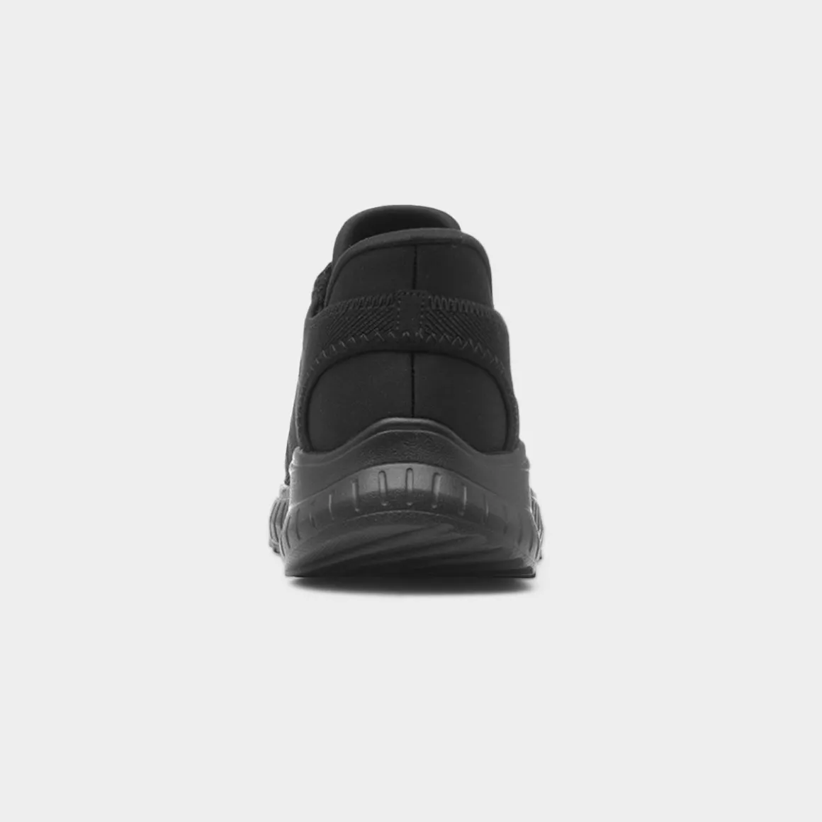Skechers Slip Ins Womens Black Vegan Trainer