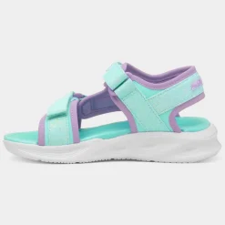 Skechers Sola Glow Kids Blue Light Up Sandal