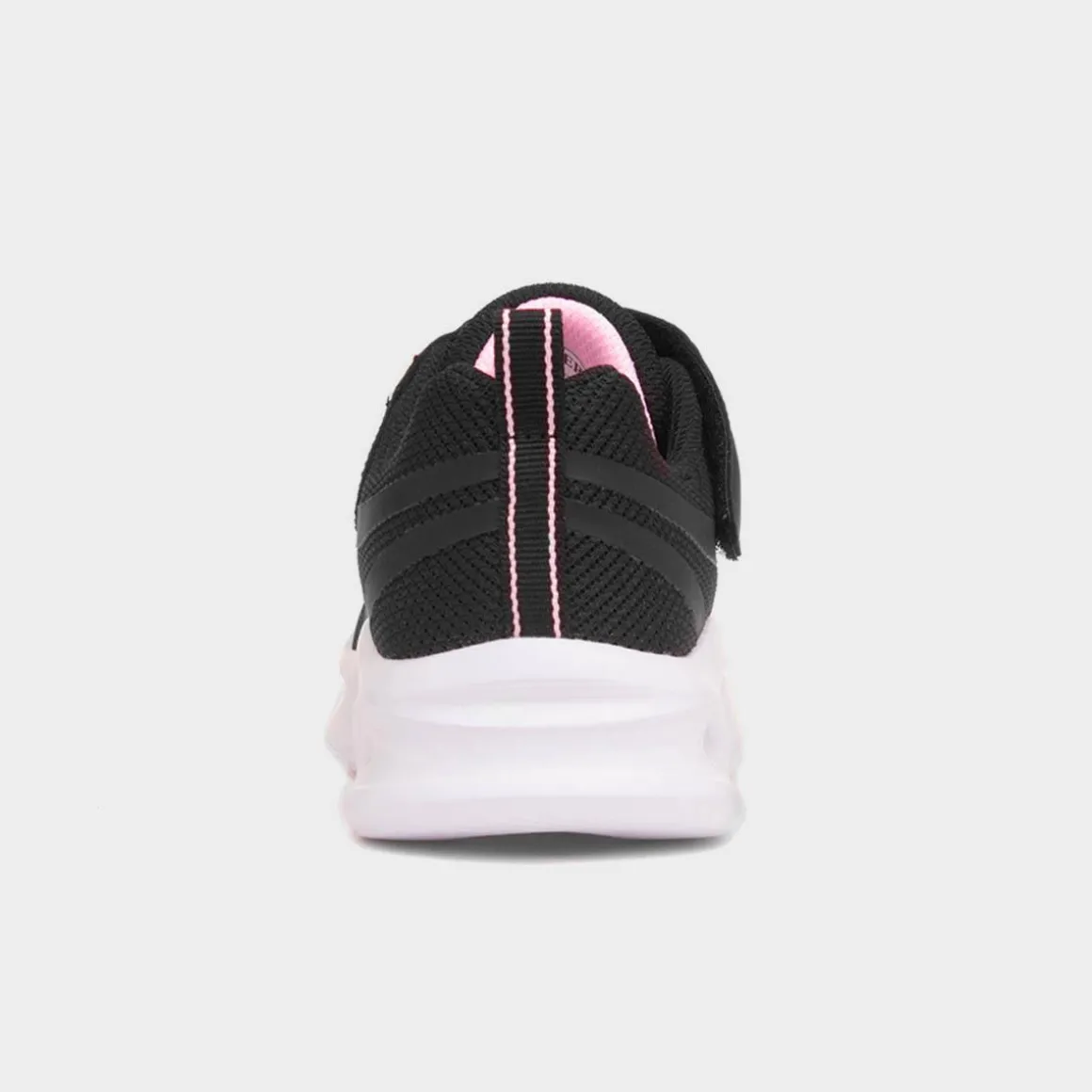 Skechers Solar Glow Kids Black Light Up Trainer