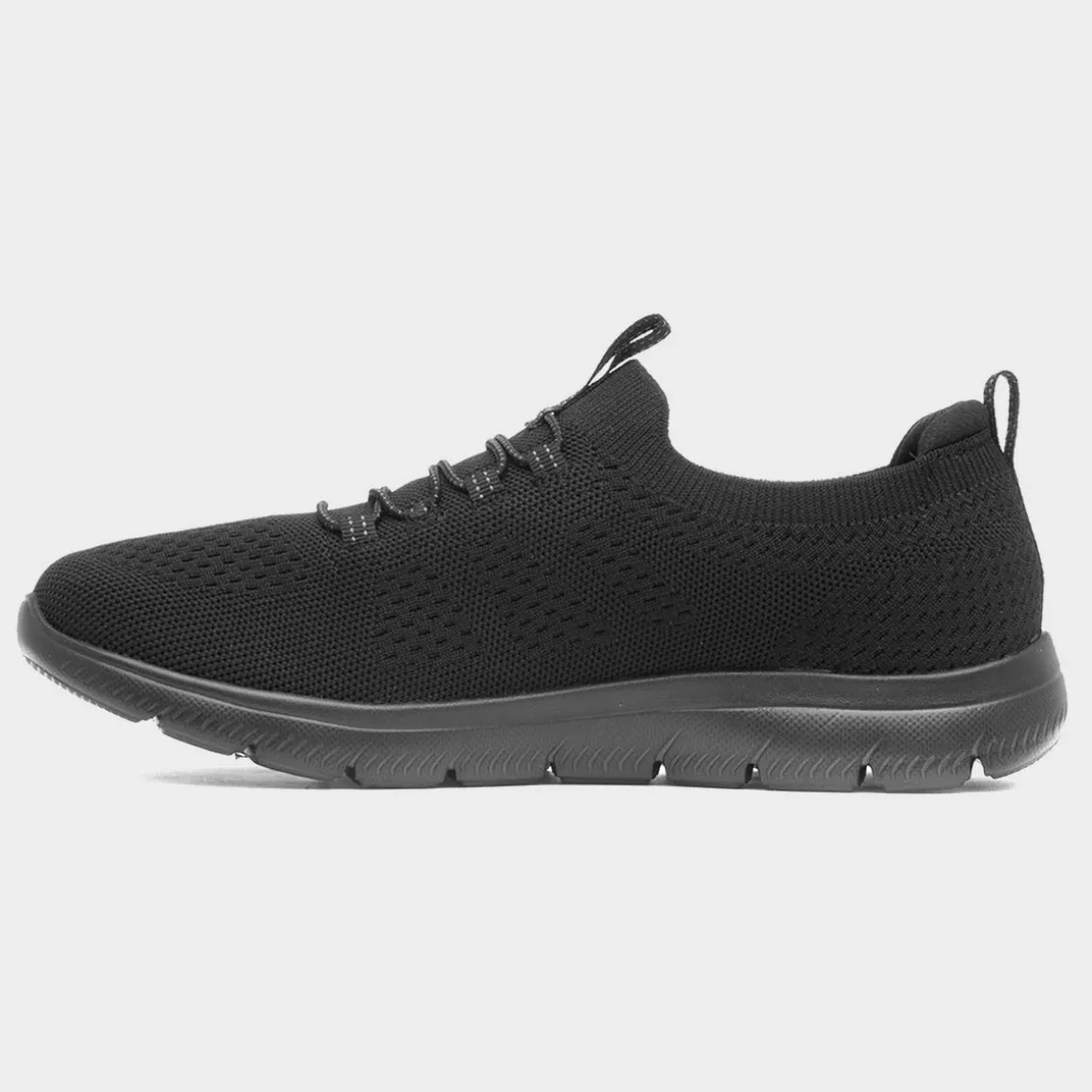 Skechers Summits Top Player Womens Black Trainers