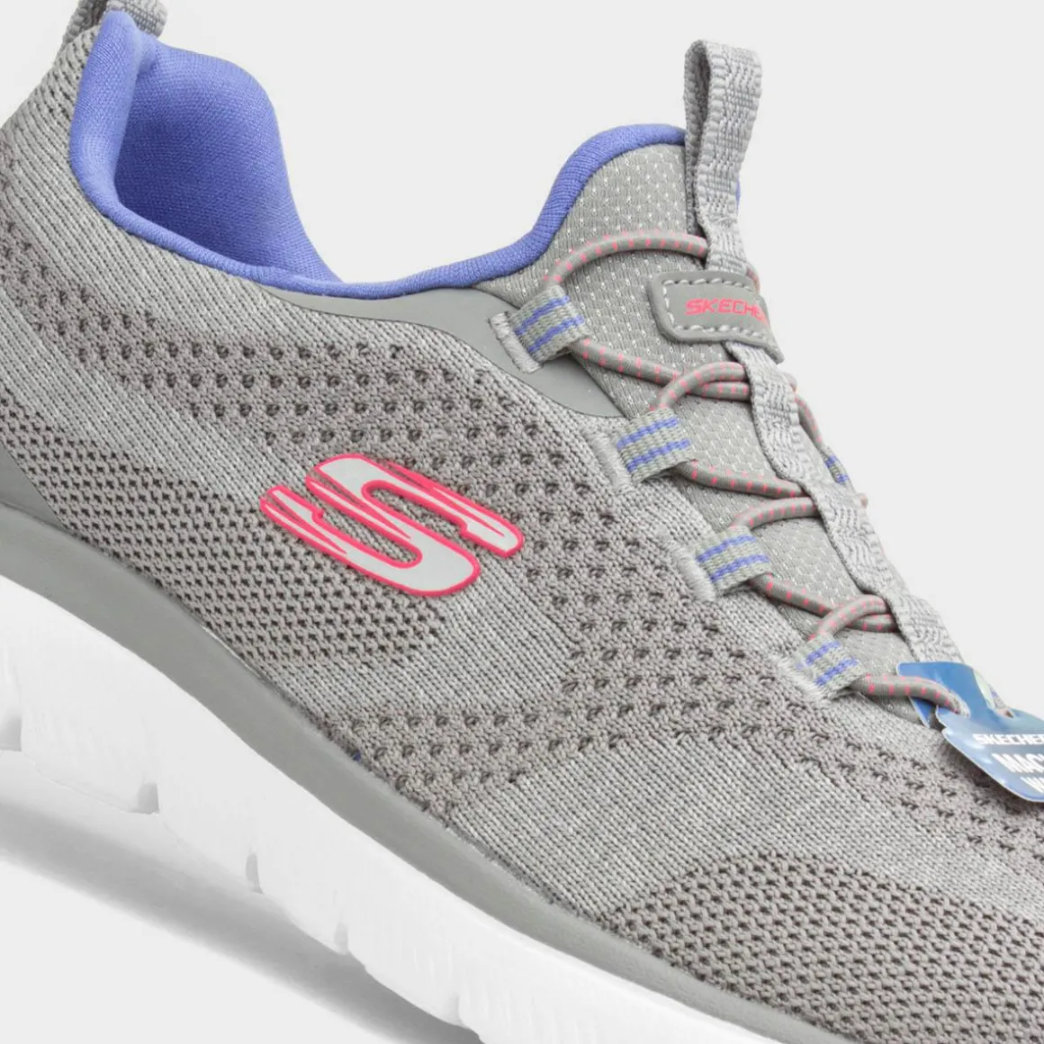 Skechers Summits Womens Grey Trainer