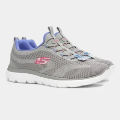 Skechers Summits Womens Grey Trainer