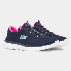 Skechers Summits Womens Navy Trainers