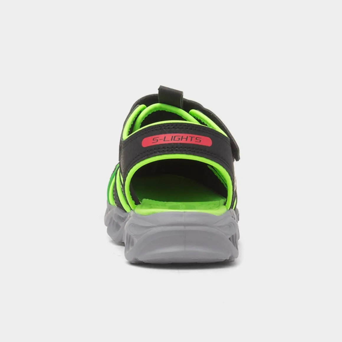 Skechers Thermo Flash Kids Black Light Up Sandal