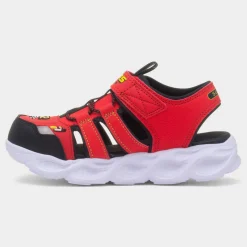 Skechers Thermo Splash Kids Red Light Up Sandal