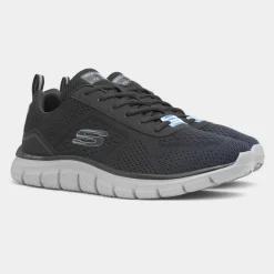 Skechers Track Ripkent Mens Navy & Black Trainer