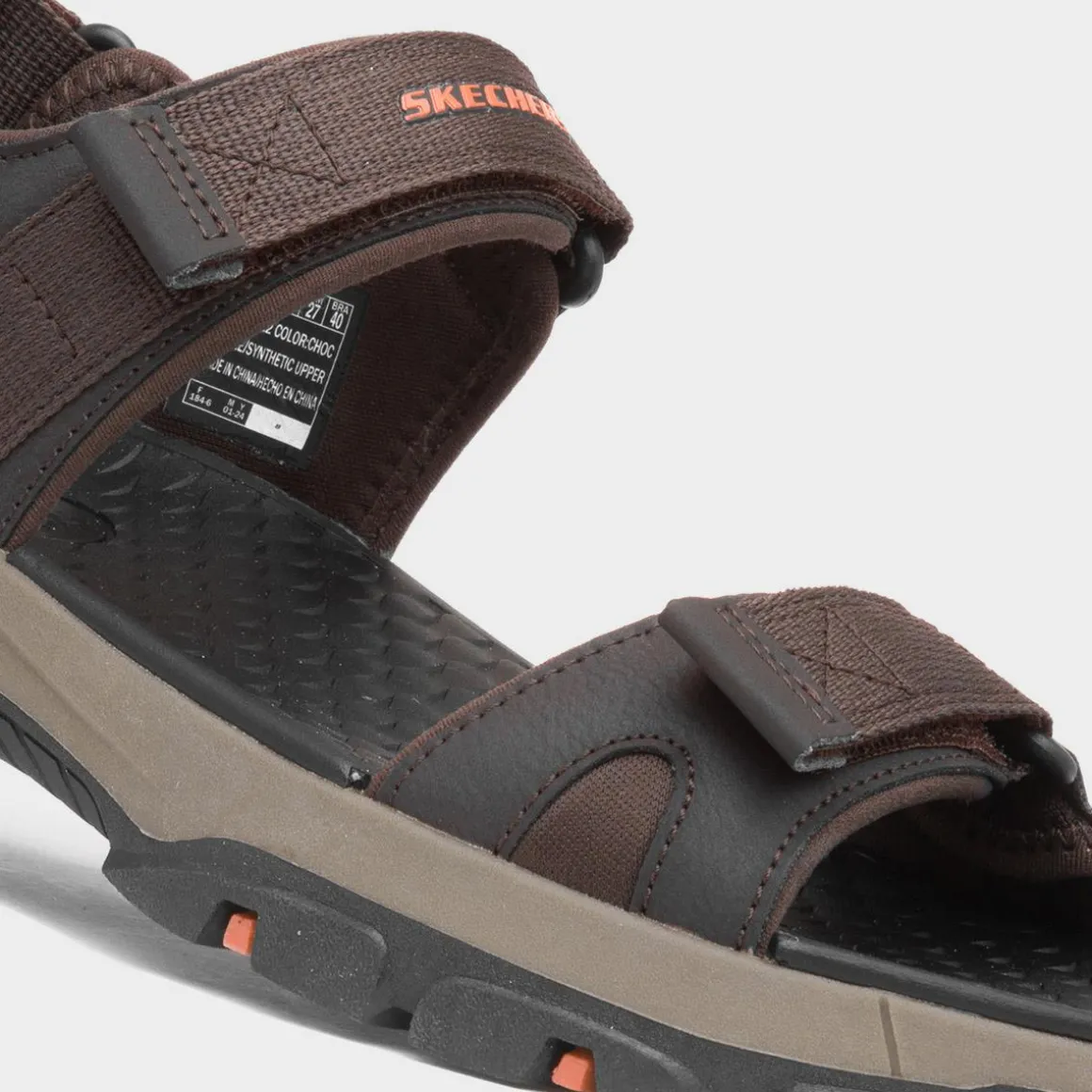 Skechers Tresman Ryer Mens Chocolate Sandal