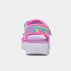 Skechers Unicorn Girls Purple Light Up Sandal