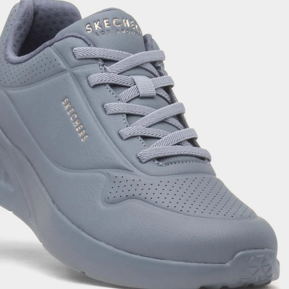 Skechers Uno Lite Lite Work Womens Blue Trainer