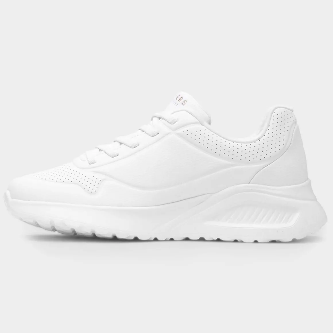 Skechers Uno Lite Lite Work Womens White Trainer