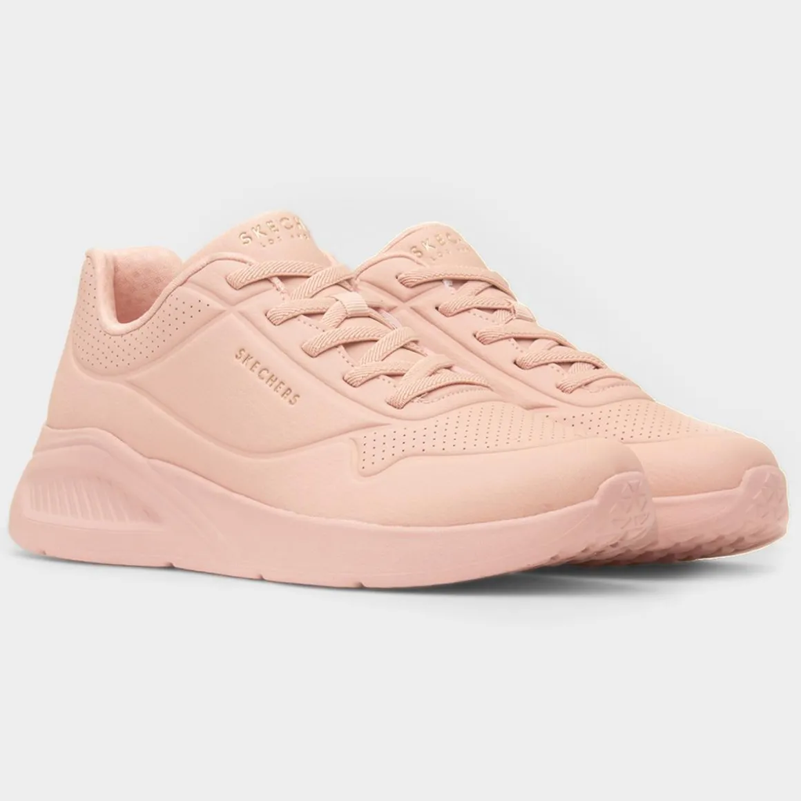 Skechers Uno Lite Lite Work Womens Blush Trainer