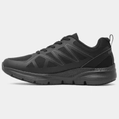 Skechers Workwear Arch Fit Mens Black Shoe